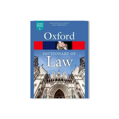 Picture of A Dictionary of Law